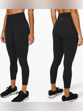 LULULEMON Align High Rise Crop Legging 25” in Black size 14